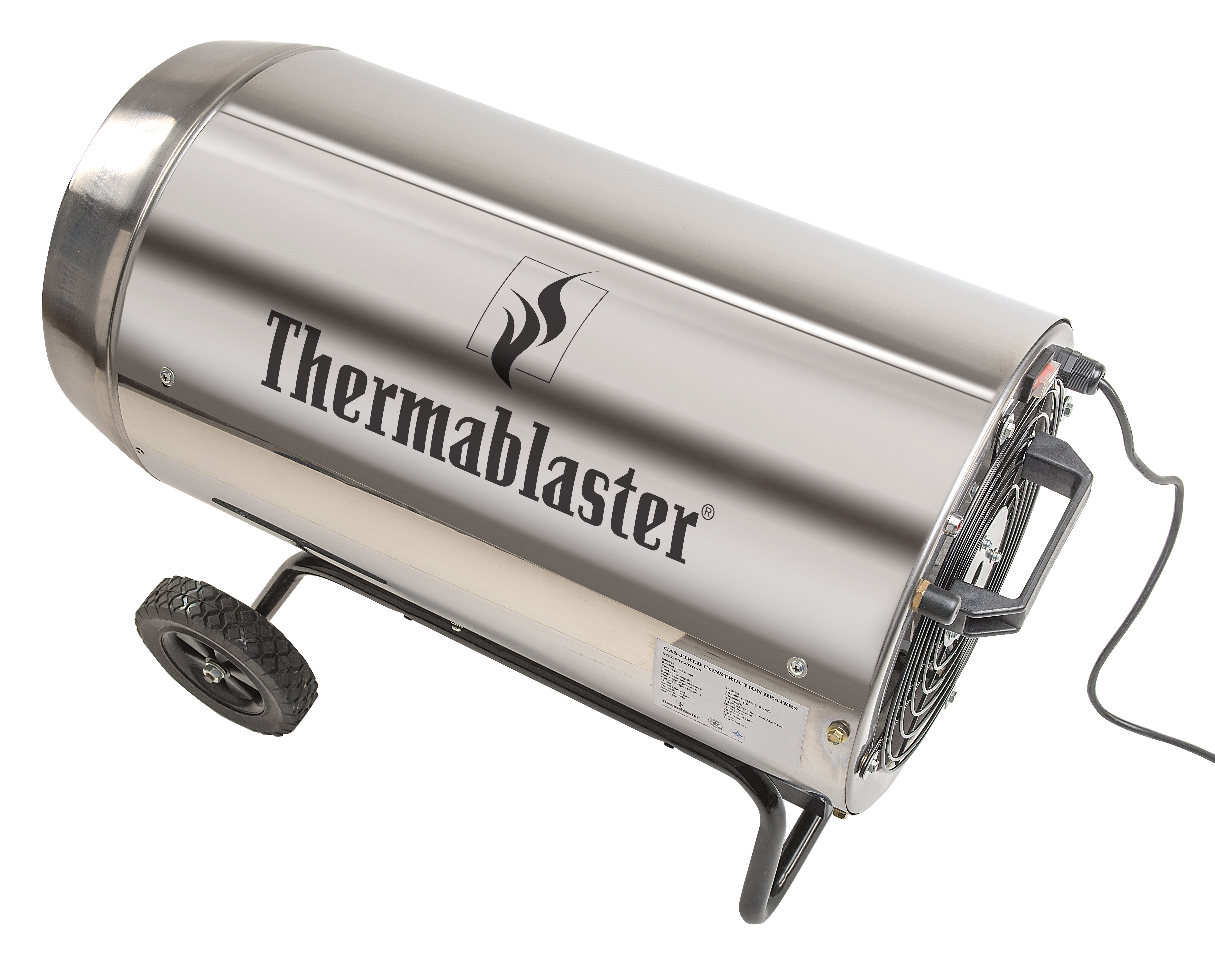 125,000 BTU PROPANE FORCED AIR HEATER – STAINLESS